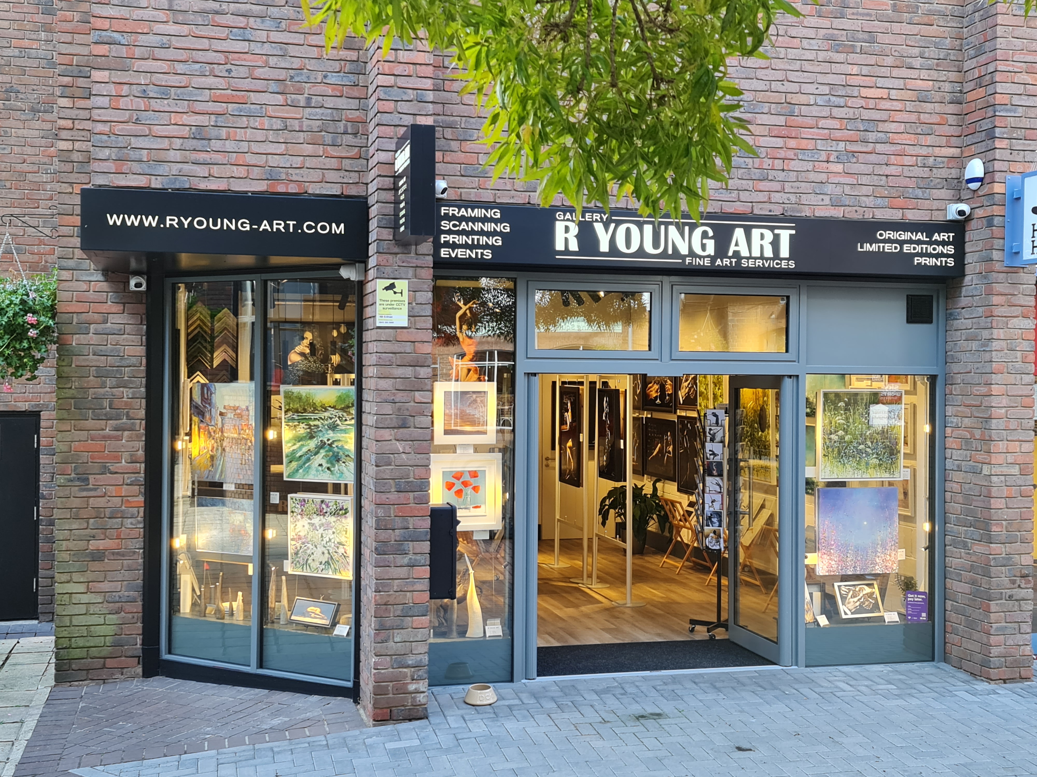R Young Art advert